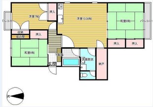 山形駅 徒歩20分 1階の物件間取画像